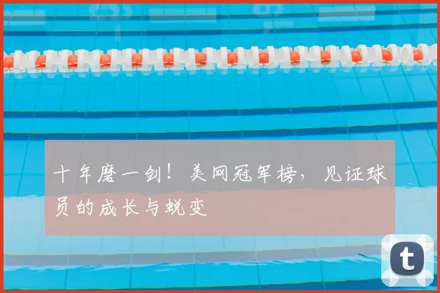 十年磨一剑！美网冠军榜，见证球员的成长与蜕变